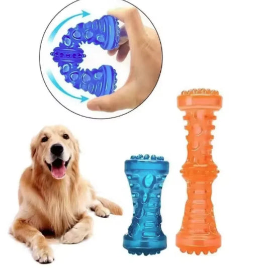 Bite-Resistant Toothbrush Bone – Dental Chew Dog Toy