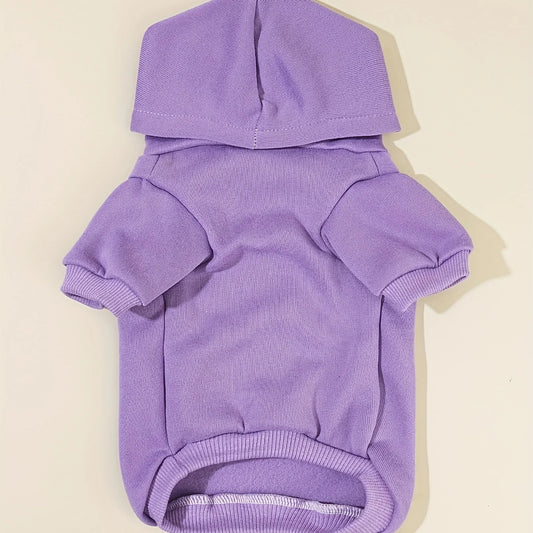 Velvet-Lined Pet Sweatshirt โ Warm Printed Pullover for Dogs & Cats