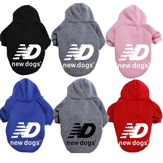 Casual Warm Pet Hoodie – Fashion Sweatshirt for Small to Large Dogs & Cats