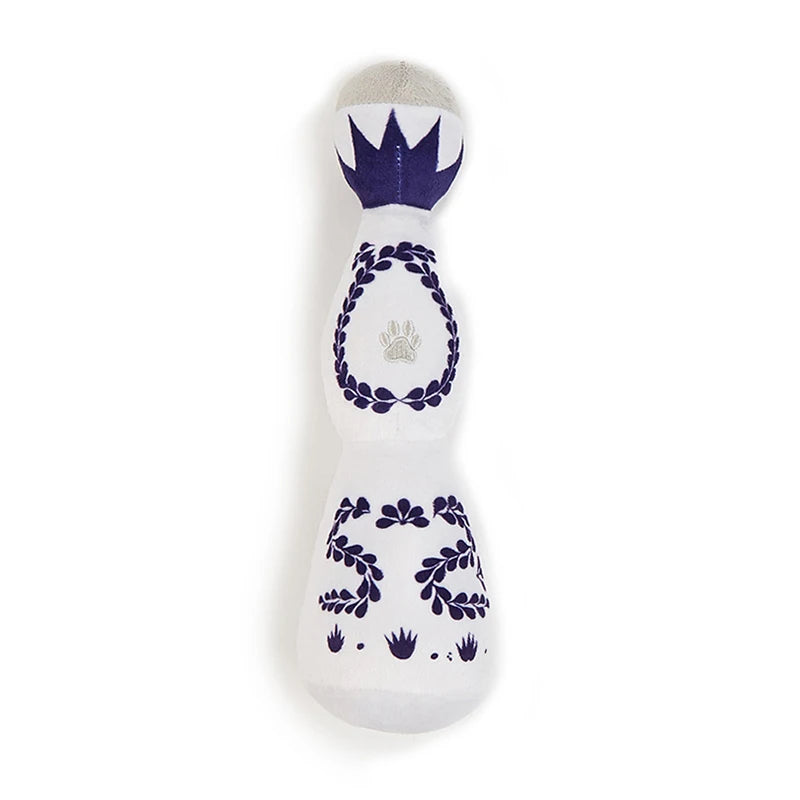 Funny Wine Bottle Plush Pet Toy – Interactive Squeaky Chew Toy
