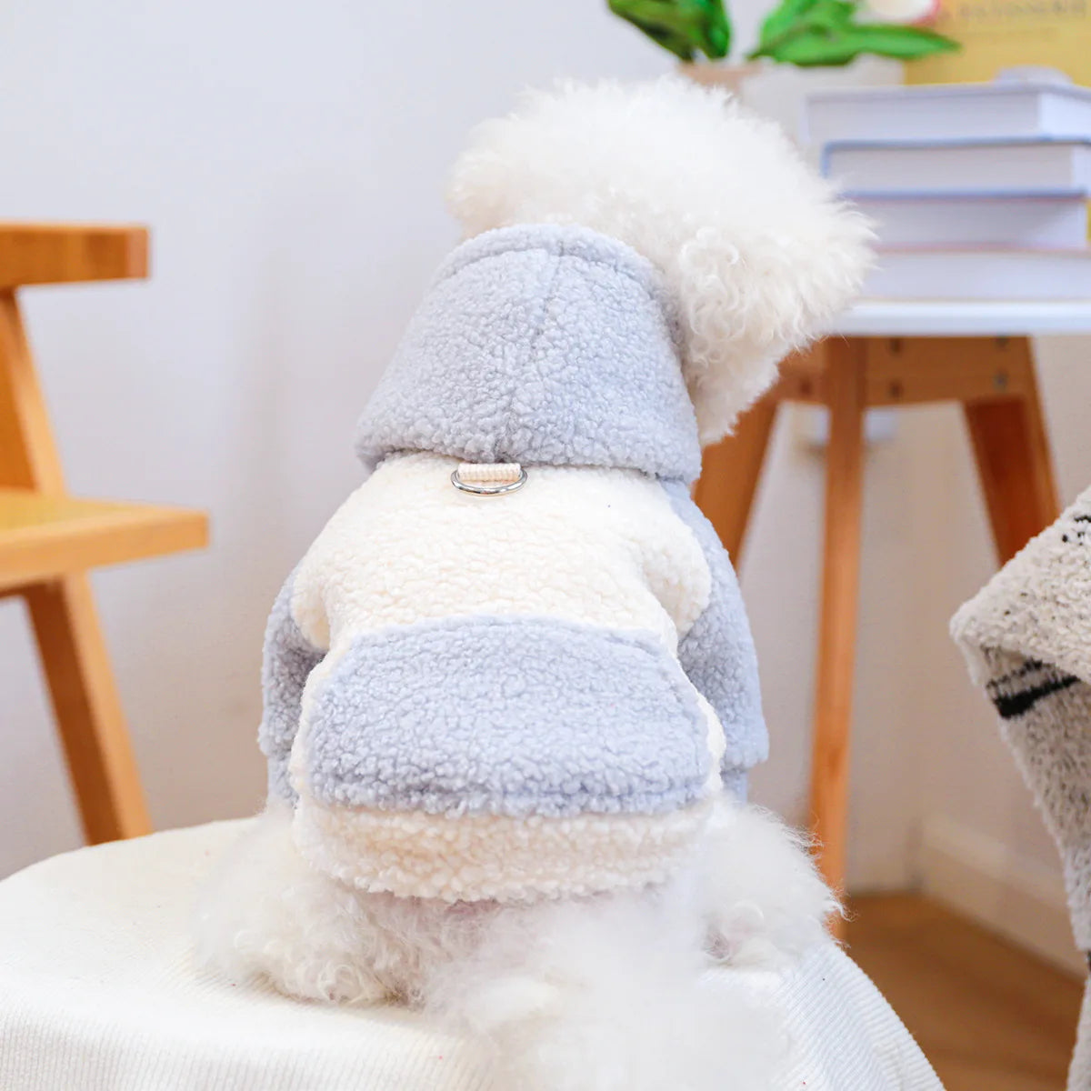 Lamb Wool Pet Sweater β Korean Style Warm Winter Pullover for Dogs & Cats
