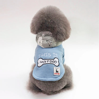 Thick Cotton Pet Winter Jacket – Warm Hoodie Coat for Dogs & Cats