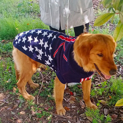 Christmas Elk Knit Pet Sweater – Cozy Holiday Pullover