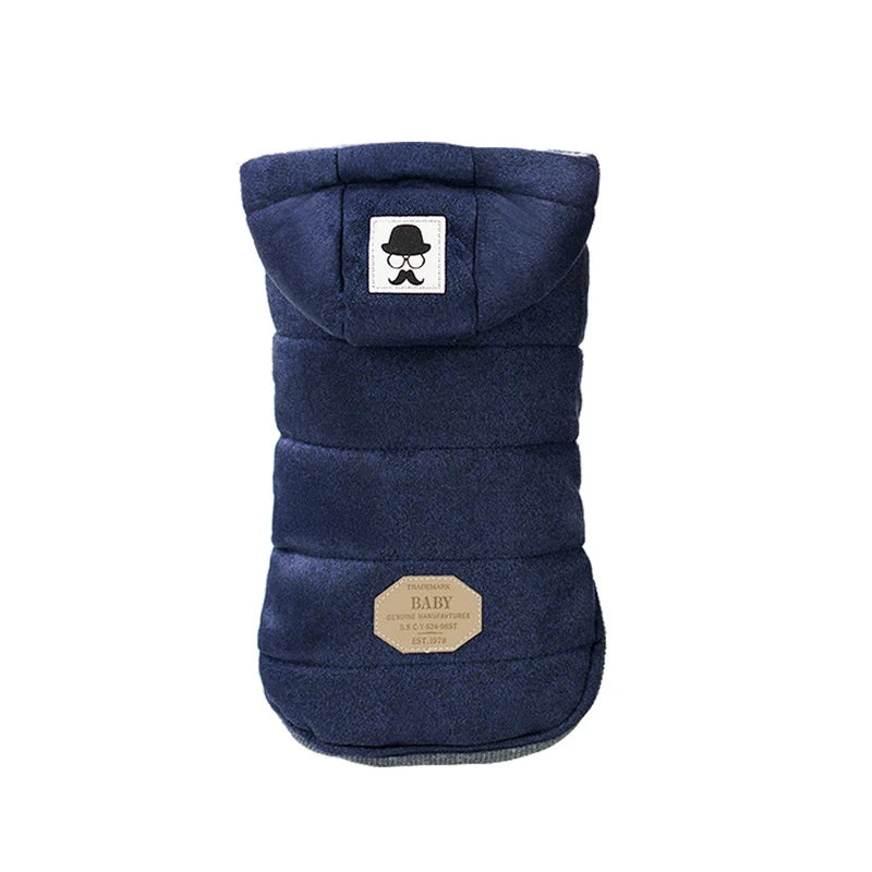 Warm Padded Pet Winter Coat – Cozy Jacket for Dogs & Cats
