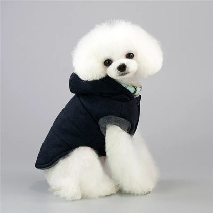 Warm Padded Pet Winter Coat – Cozy Jacket for Dogs & Cats
