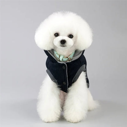 Warm Padded Pet Winter Coat – Cozy Jacket for Dogs & Cats