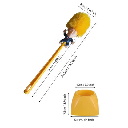 Funny Presidential Toilet Brush – Make Toilets Great Again