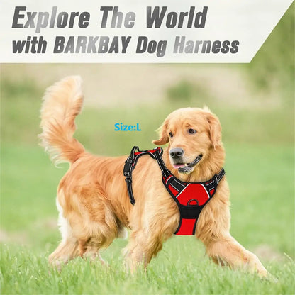 No-Pull Reflective Dog Harness – Adjustable Comfort Fit
