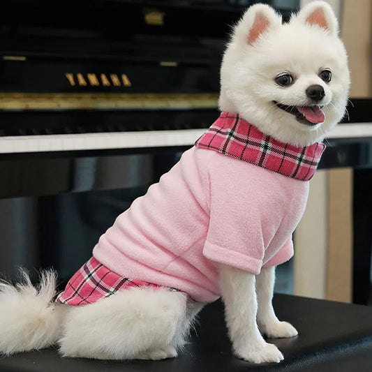 Cozy Fleece Pet Hoodie – Warm Winter Pullover for Dogs & Cats