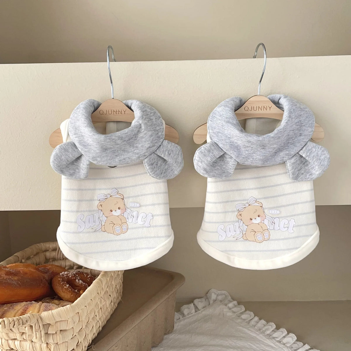 Cartoon Cotton Pet Hoodie – Cute Autumn & Winter Shirt for Dogs & Cats