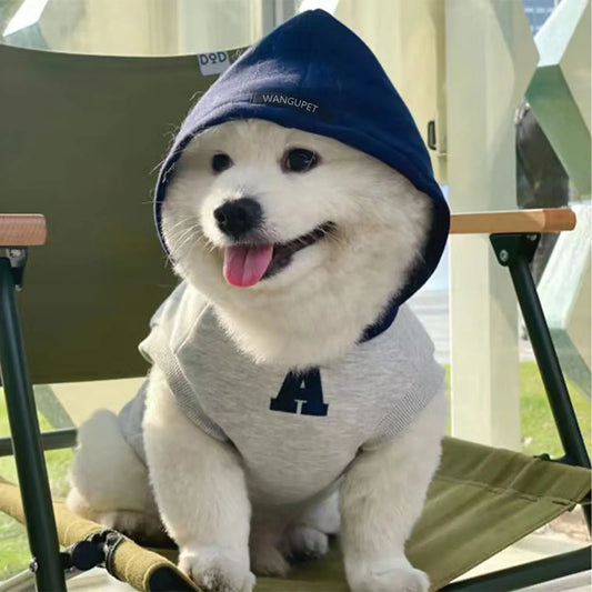 Soft Winter Dog Hoodie – Warm Sweatshirt for Small & Medium Dogs