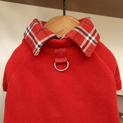Cozy Fleece Pet Hoodie – Warm Winter Pullover for Dogs & Cats