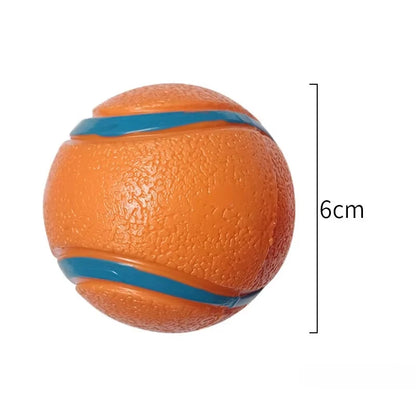 Tough Elastic Dog Fetch Ball – Durable Chew & Bounce Toy