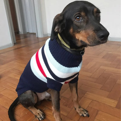 Christmas Elk Knit Pet Sweater – Cozy Holiday Pullover