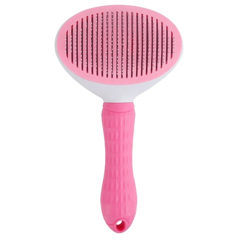 Self-Cleaning Pet Grooming Brush – Hair Removal & Dematting Comb