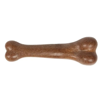 Natural Dog Bone Chew Toy – Tough Teething & Dental Toy