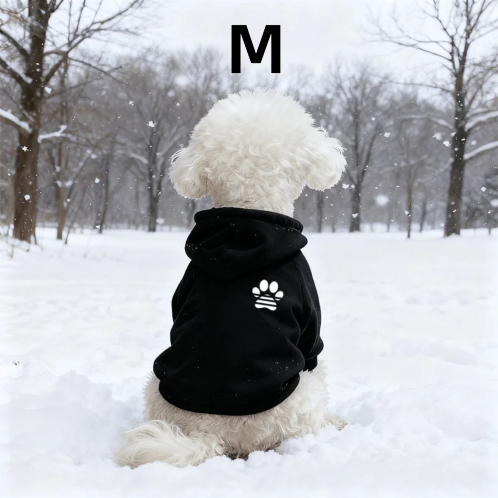 Windproof Pet Hoodie – Soft Breathable Sweatshirt for Small Dogs & Cats