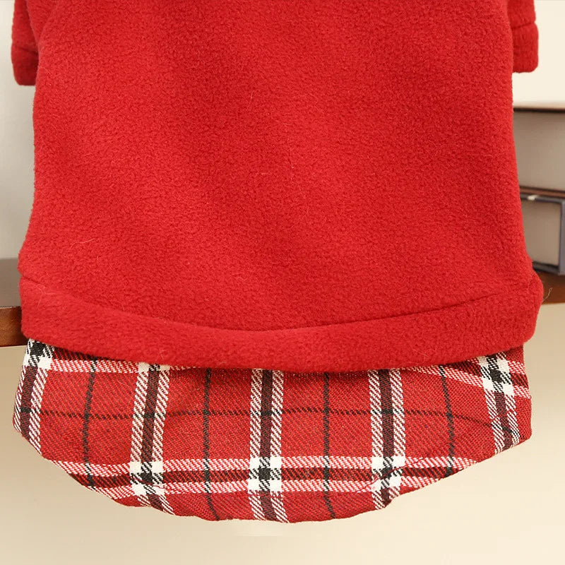Cozy Fleece Pet Hoodie – Warm Winter Pullover for Dogs & Cats