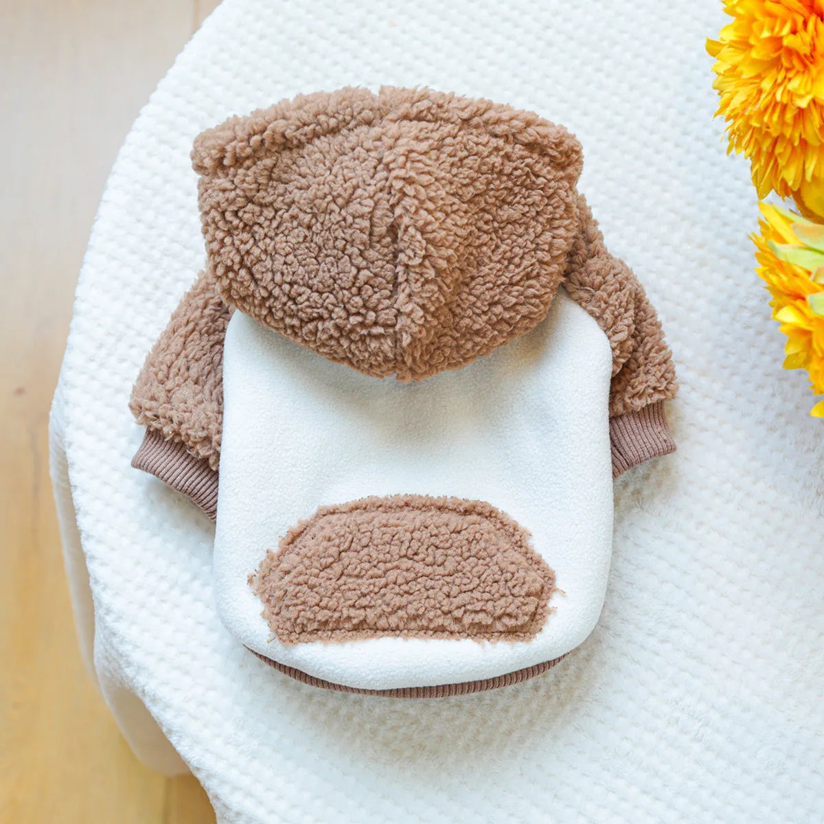 Lamb Wool Pet Sweater – Korean Style Warm Winter Pullover for Dogs & Cats