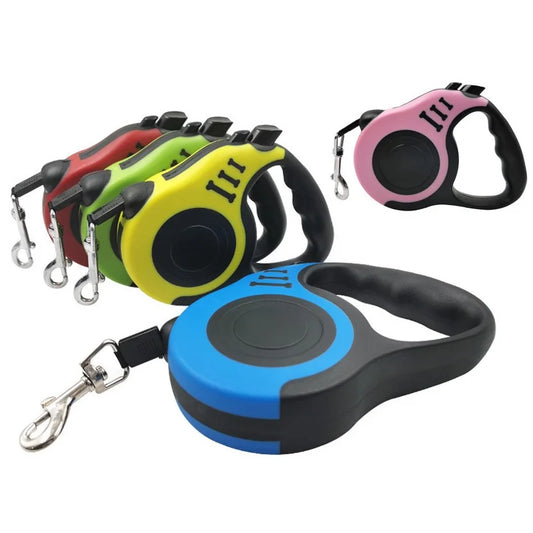 Retractable Dog Leash – Flexible 3M & 5M Walking Lead