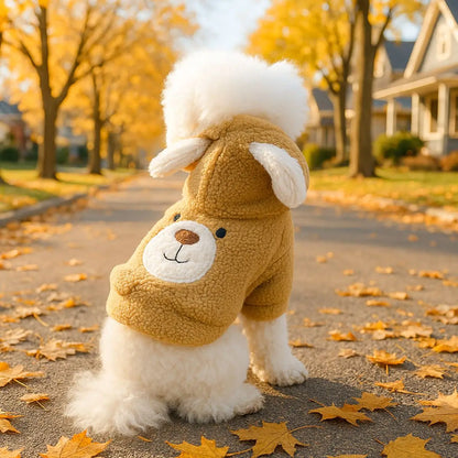Lamb Wool Pet Sweater – Korean Style Warm Winter Pullover for Dogs & Cats