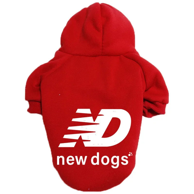 Casual Warm Pet Hoodie – Fashion Sweatshirt for Small to Large Dogs & Cats