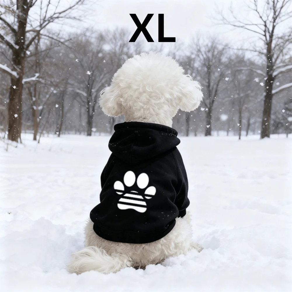 Windproof Pet Hoodie – Soft Breathable Sweatshirt for Small Dogs & Cats