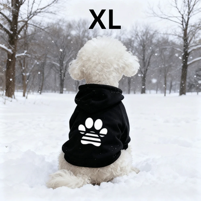 Windproof Pet Hoodie – Soft Breathable Sweatshirt for Small Dogs & Cats