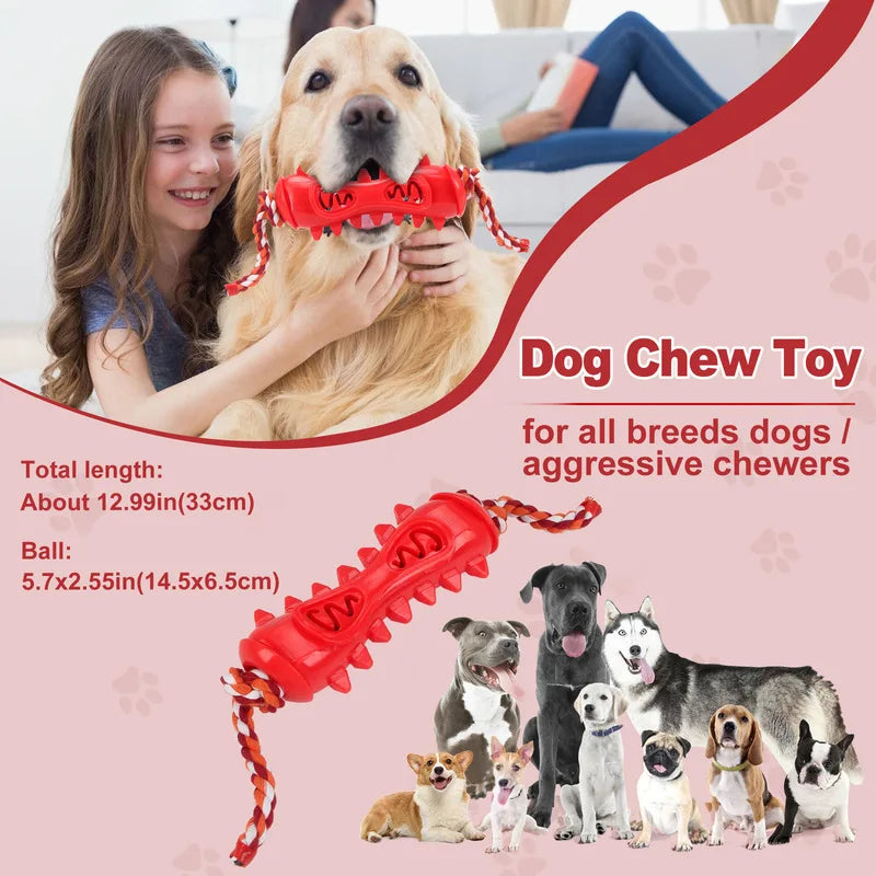 Interactive Treat-Hiding Chew Stick – Dental Dog Toy
