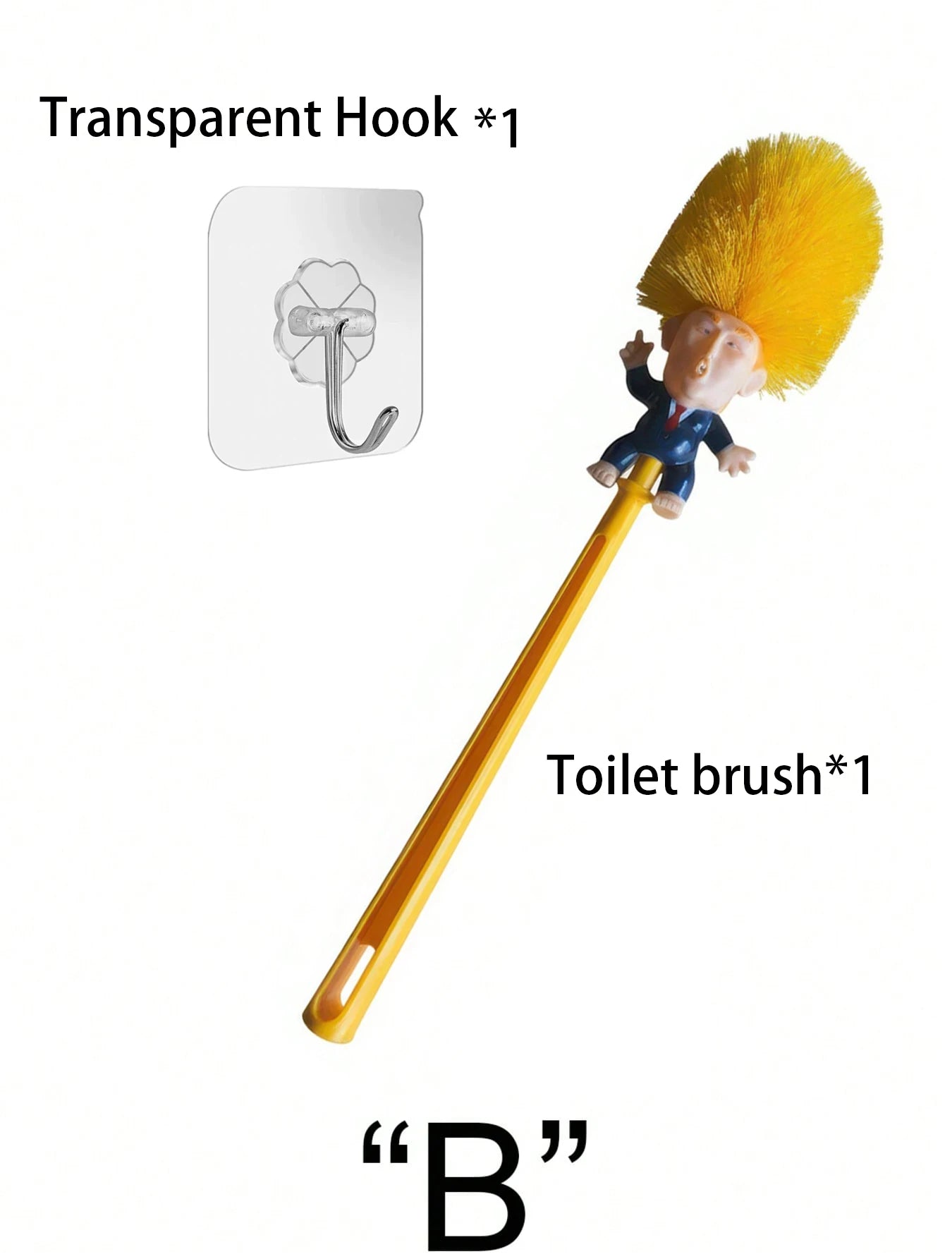 Funny Presidential Toilet Brush – Make Toilets Great Again