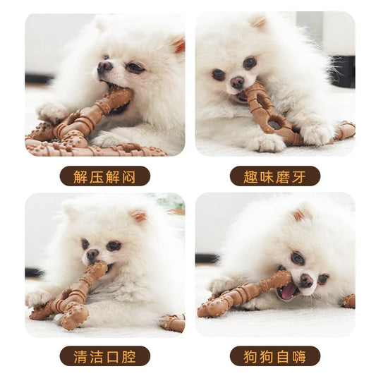 Durable Bone-Shaped Dog Chew Toy – Dental & Boredom Relief