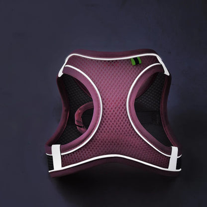 Reflective Pet Harness & Leash Set – Breathable Adjustable Vest