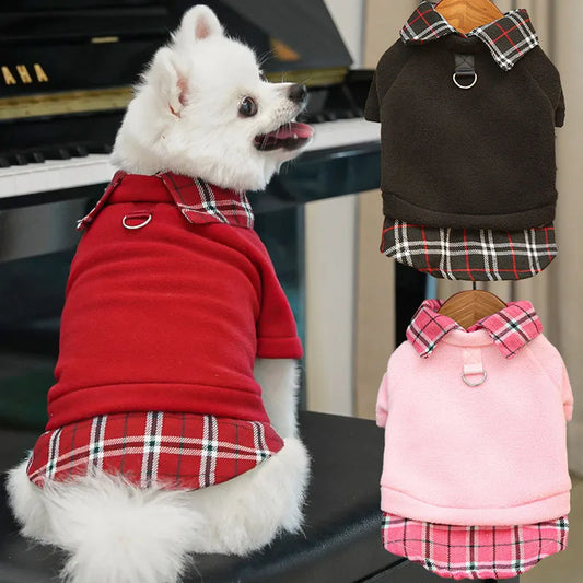 Cozy Fleece Pet Hoodie – Warm Winter Pullover for Dogs & Cats