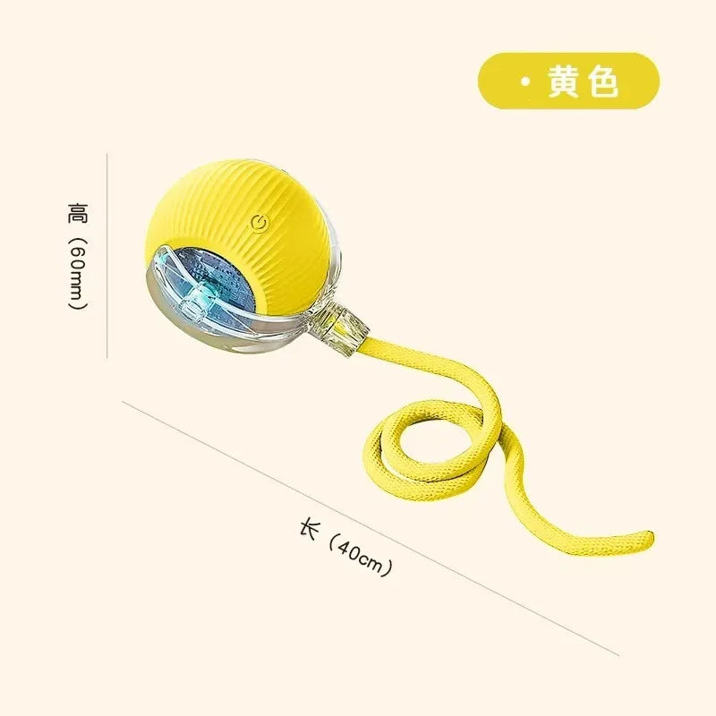 Automatic Interactive Pet Ball – Self-Entertaining Chase Toy