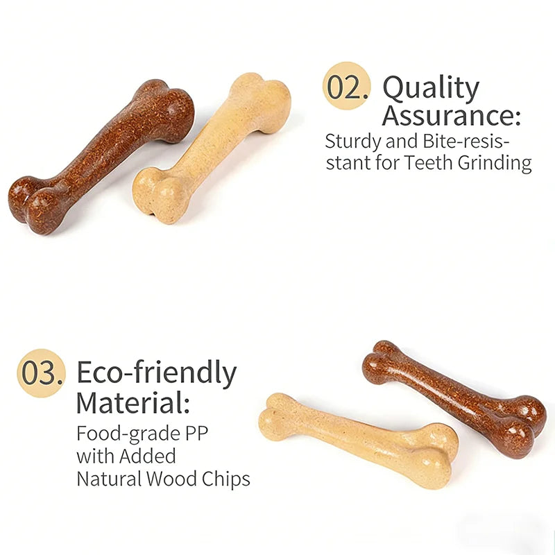 Tough Dog Bone Chew Toy – Dental & Teething Play
