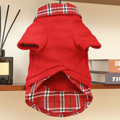 Cozy Fleece Pet Hoodie – Warm Winter Pullover for Dogs & Cats