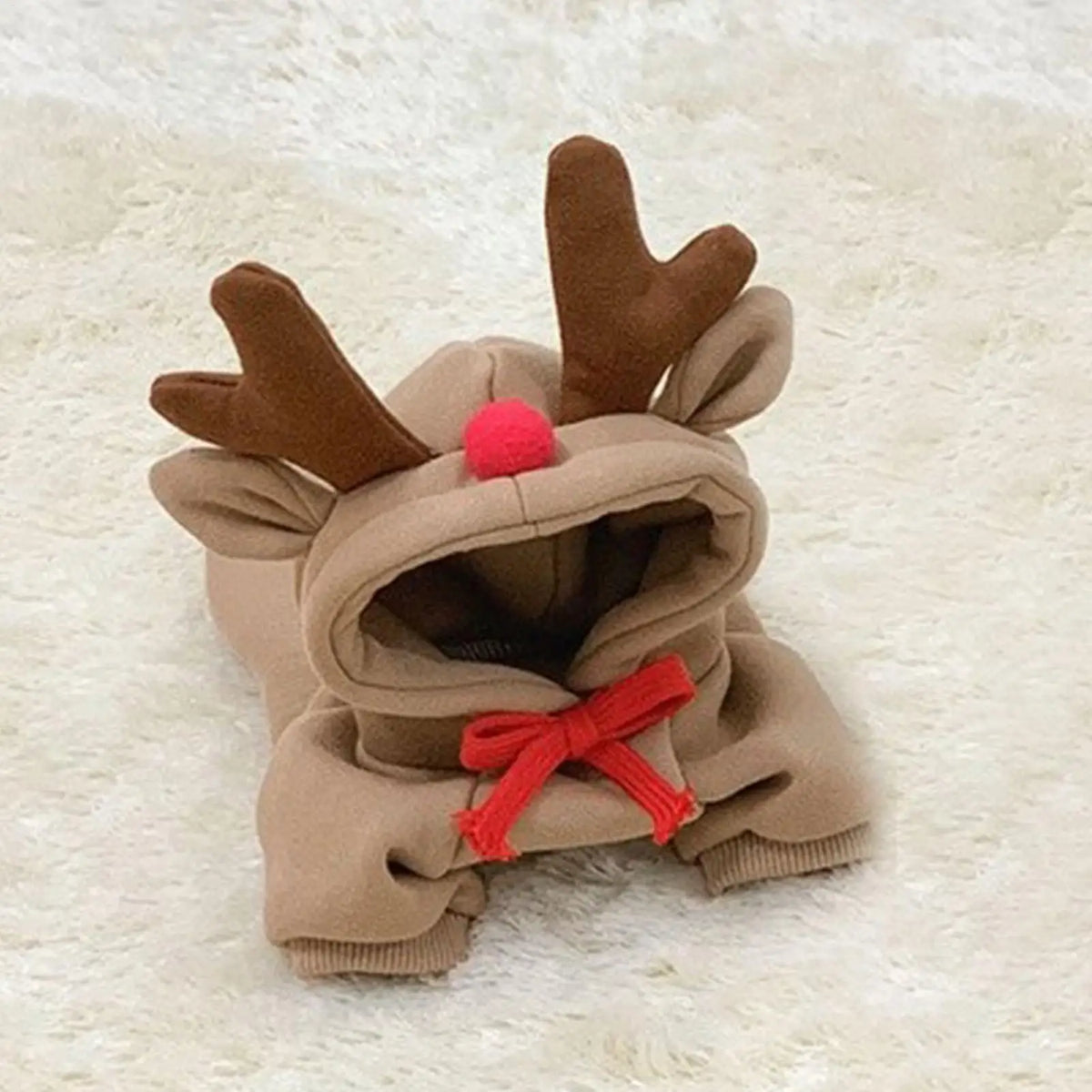 3D Reindeer Pet Costume – Festive Deer Outfit for Dogs & Cats