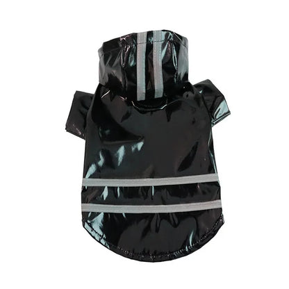 Waterproof Hooded Pet Raincoat – Reflective Outdoor Rain Jacket for Dogs & Cats
