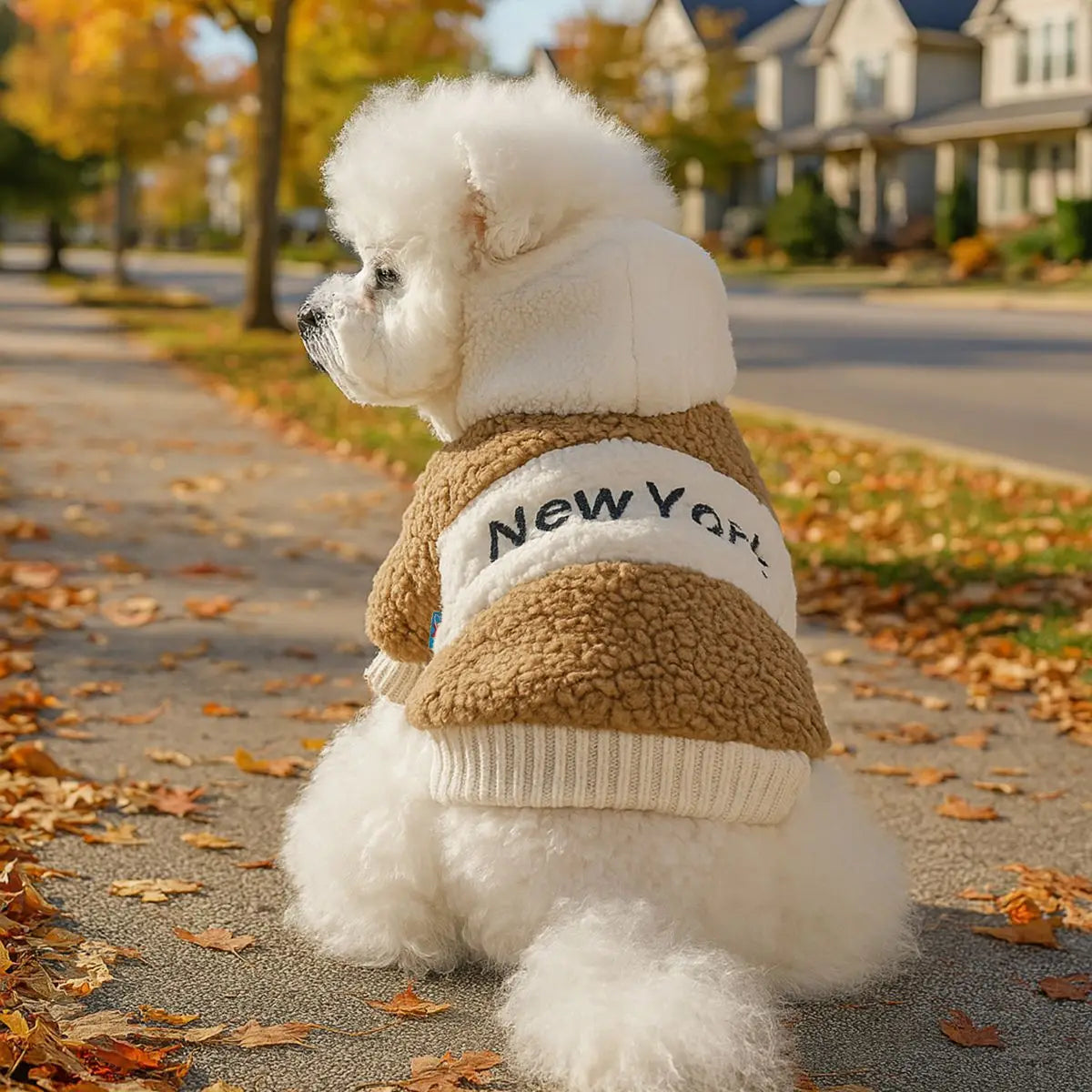 Lamb Wool Pet Sweater – Korean Style Warm Winter Pullover for Dogs & Cats