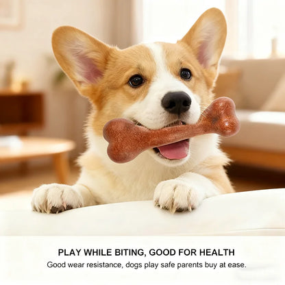 Tough Dog Bone Chew Toy – Dental & Teething Play