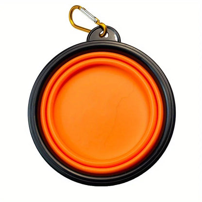Portable Collapsible Dog Bowl – Travel Food & Water Bowl