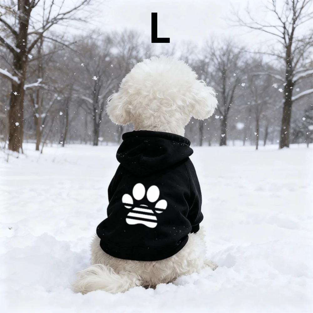 Windproof Pet Hoodie – Soft Breathable Sweatshirt for Small Dogs & Cats