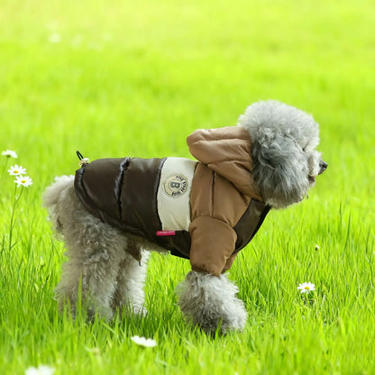 PP Cotton Dog Winter Jacket – Warm Padded Coat for Small & Medium Dogs