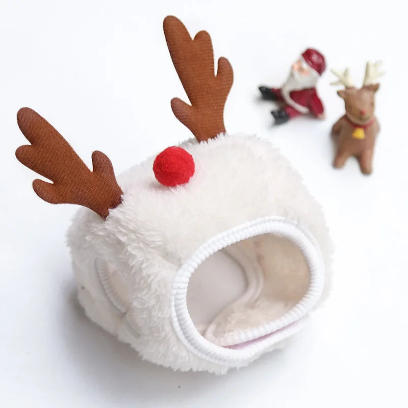 Funny Christmas Pet Hat & Bandana – Santa Cosplay Costume