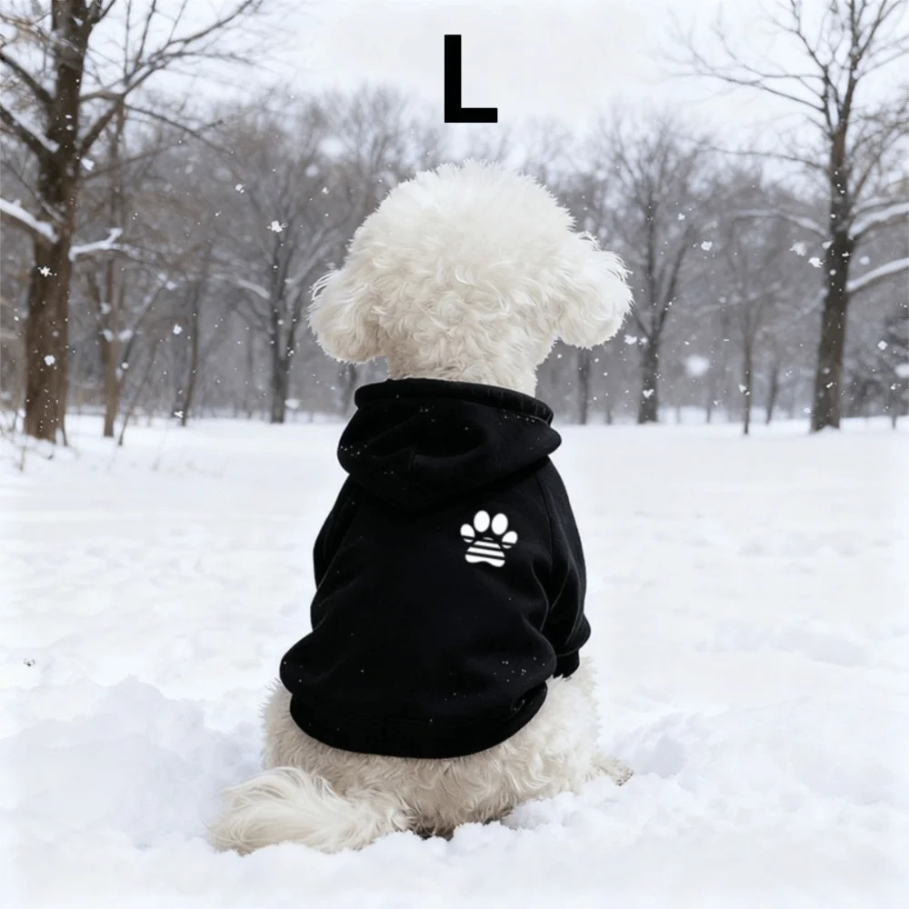 Windproof Pet Hoodie – Soft Breathable Sweatshirt for Small Dogs & Cats