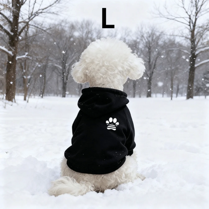 Windproof Pet Hoodie – Soft Breathable Sweatshirt for Small Dogs & Cats