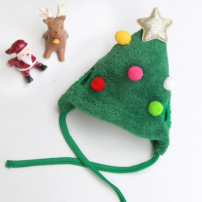Funny Christmas Pet Hat & Bandana – Santa Cosplay Costume