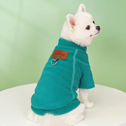 Thermal Pet Winter Coat with Leash Hole – Warm Outdoor Jacket for Dogs & Cats