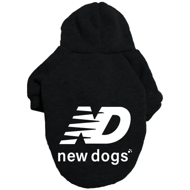 Casual Warm Pet Hoodie – Fashion Sweatshirt for Small to Large Dogs & Cats