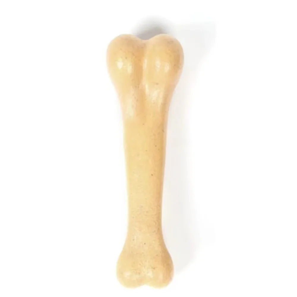 Natural Dog Bone Chew Toy – Tough Teething & Dental Toy